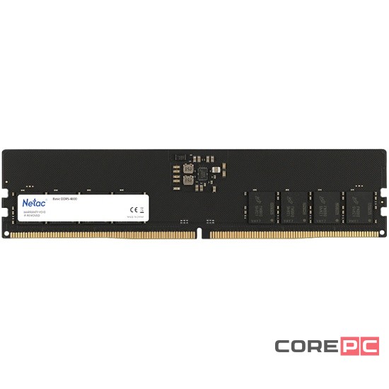 Оперативная память 8 Gb 4800 MHz NETAC BASIC (NTBSD5P48SP-08)