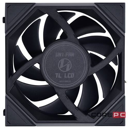 Комплект вентиляторов для корпуса Lian Li UNI FAN TL LCD 120 Reverse ARGB Black (G99.12RTLLCD3B.R0)