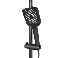Душевая система MIXLINE 35к МЛ2430(ML2430) излив лейка 3 позиции+лейка тропический душ графит