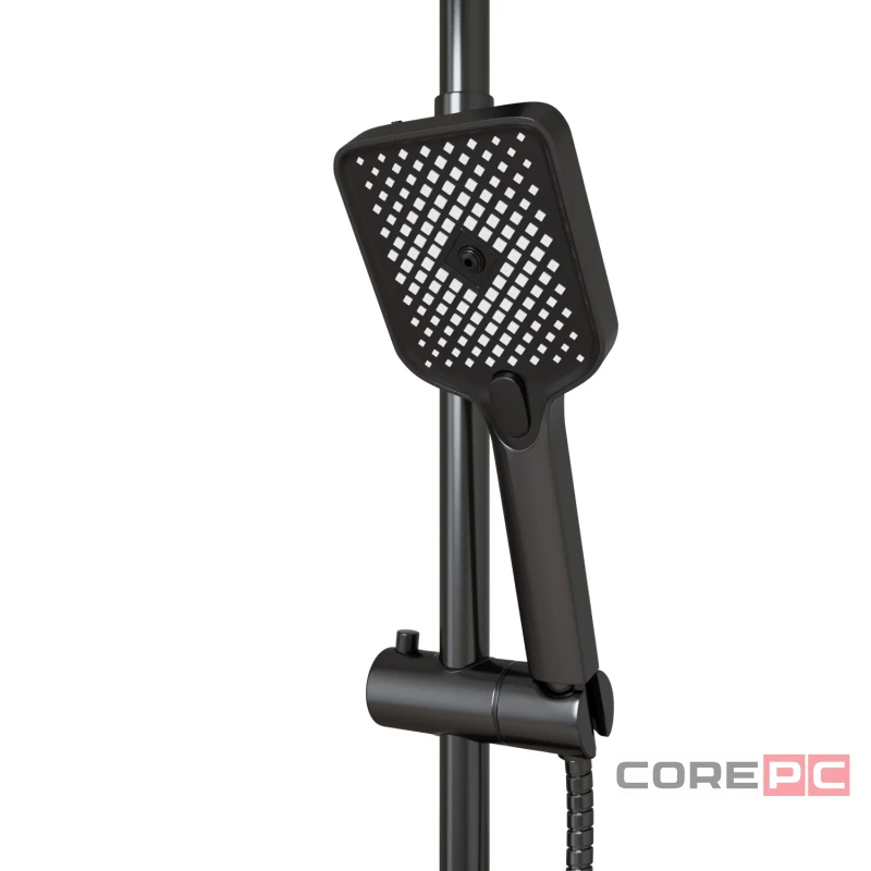 Душевая система MIXLINE 35к МЛ2430(ML2430) излив лейка 3 позиции+лейка тропический душ графит