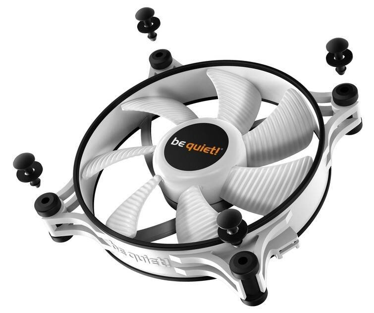 Корпусной вентилятор Be Quiet! SHADOW WINGS 2 WHITE 120mm PWM BL089