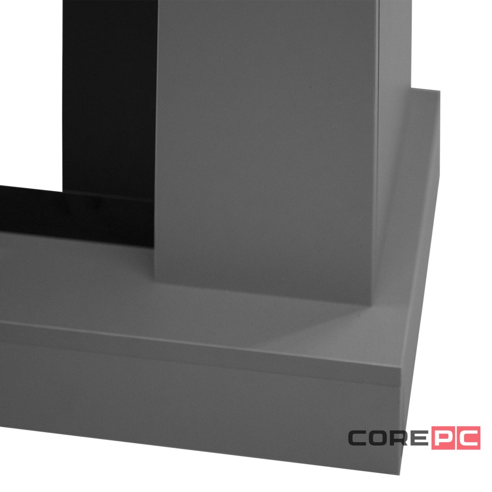 Каминокомплект: Очаг Electrolux EFP/P-4220LS, портал Lindos 42/40/36, светло-серый, р/в