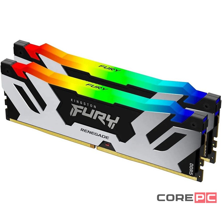 Оперативная память 48 Gb 8000 MHz Kingston FURY Renegade Silver/Black (KF580C38RSAK2-48)