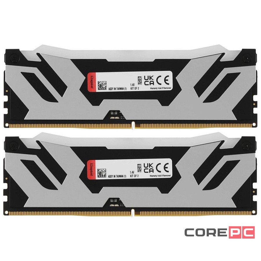 Оперативная память 48 Gb 8000 MHz Kingston FURY Renegade Silver/Black (KF580C38RSAK2-48)