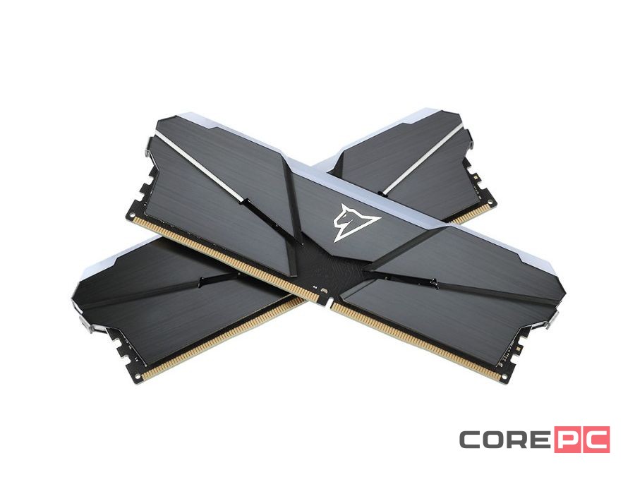 Оперативная память 16 Gb 3600 MHz NETAC SHADOW RGB Gray (NTSRD4P36DP-16E)