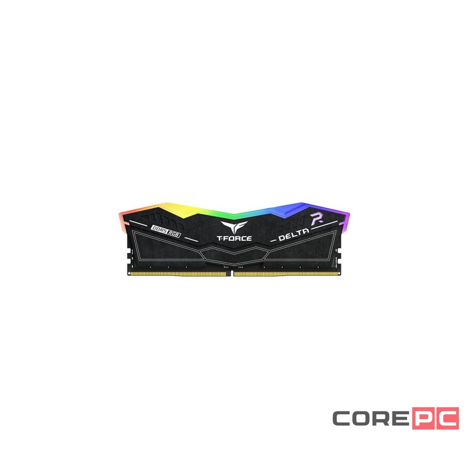 Оперативная память 32 Gb 6400 MHz Team Group T-FORCE DELTA RGB Black (FF3D532G6400HC40BDC01)