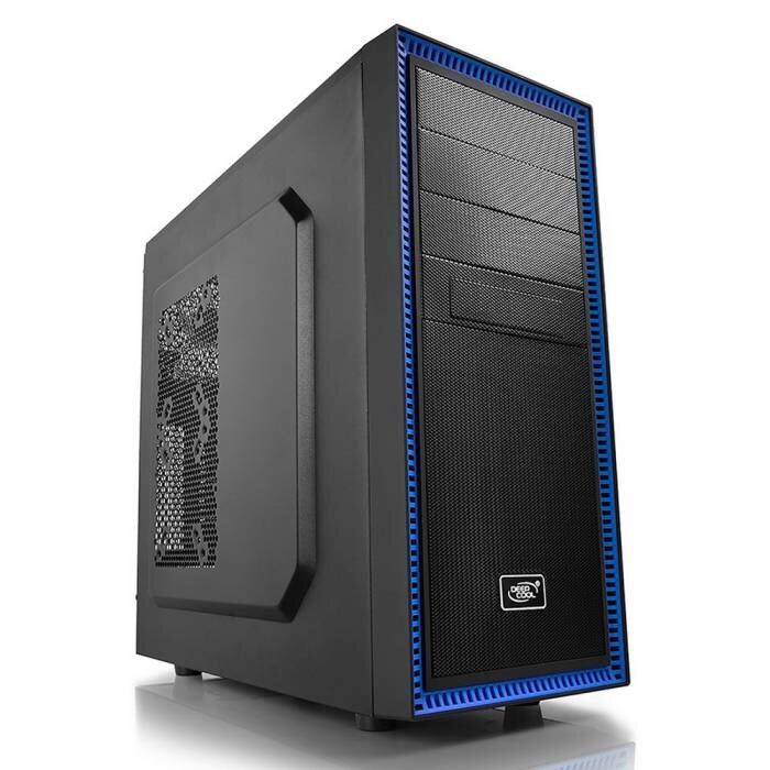 Компьютерный корпус Deepcool TESSERACT BF Black-Blue DP-CCATX-TSRBFBK