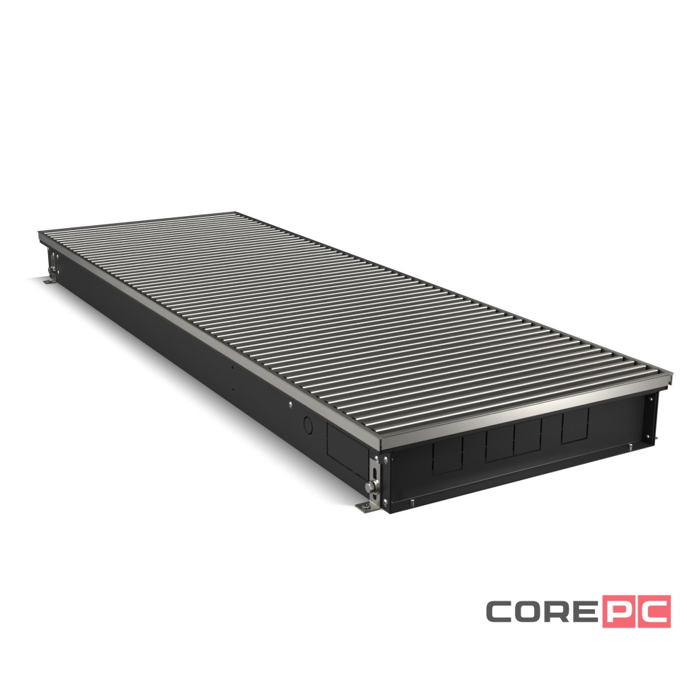 Конвектор внутрипольный Royal Thermo ATRIUM TURBO-90/400/2200-DG-U-NA