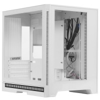 Компьютерный корпус 1STPLAYER STEAM PUNK SP6 TG White (SP6-G-WH)