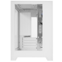 Компьютерный корпус 1STPLAYER STEAM PUNK SP6 TG White (SP6-G-WH)