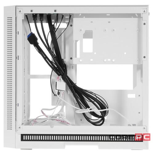 Компьютерный корпус 1STPLAYER STEAM PUNK SP6 TG White (SP6-G-WH)