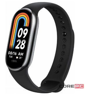 Фитнес-браслет Xiaomi Mi Band 8 (BHR7165GL) (графитово-чёрный)
