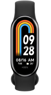 Фитнес-браслет Xiaomi Mi Band 8 (BHR7165GL) (графитово-чёрный)