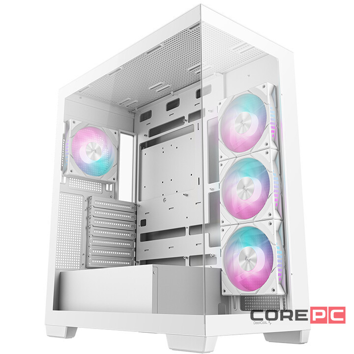 Компьютерный корпус Deepcool CG580 4F WH RGB White (R-CG580-WHADA4-G-1)