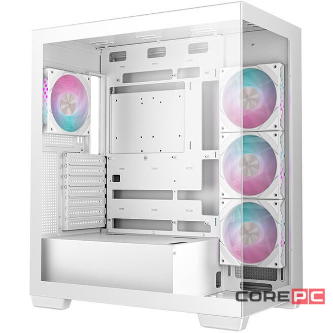 Компьютерный корпус Deepcool CG580 4F WH RGB White (R-CG580-WHADA4-G-1)