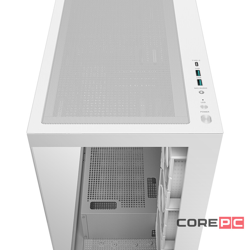 Компьютерный корпус Deepcool CG580 4F WH RGB White (R-CG580-WHADA4-G-1)
