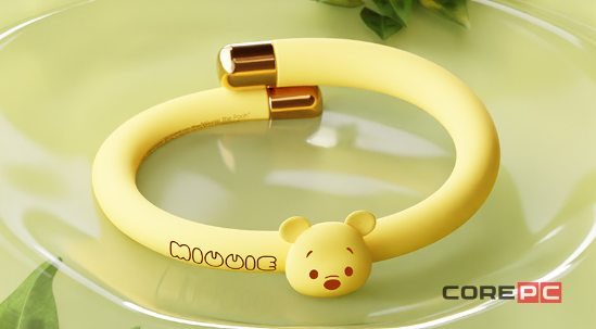 Браслет от комаров Xiaomi Qualitell Q2 детский Винни-Пух (желтый)