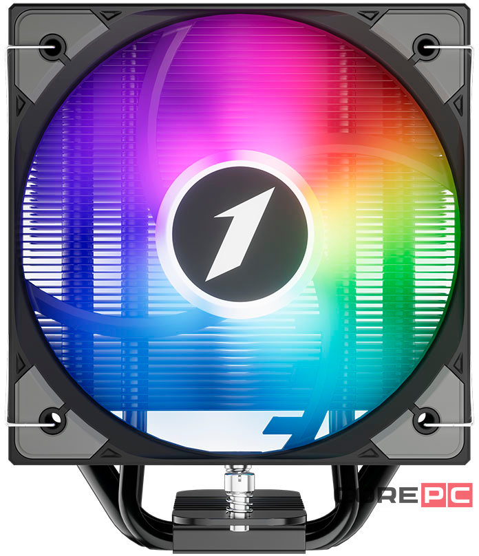 Кулер для процессора 1STPLAYER PS130 ARGB Black (PS130-BK)
