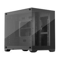 Компьютерный корпус 1STPLAYER MEGAVIEW MV6-T Black (MV6-TP-BK)