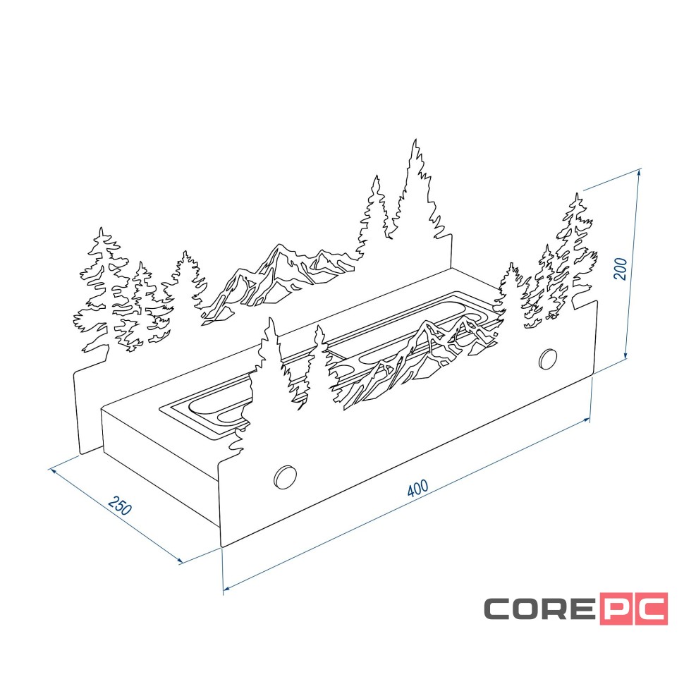 Биокамин Firelight BFP-T400MT Magic