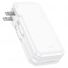 Powerbank Hoco J126 10000mAh 1USB/1C с шнуром Type-C/Lightning белый