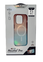 Накладка для i-Phone 14 Keephone Magsafe матовый розовый