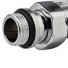 Набор термостатический для радиатора угловой Royal Thermo Design Pro 15 мм М30х1,5 (Хром)