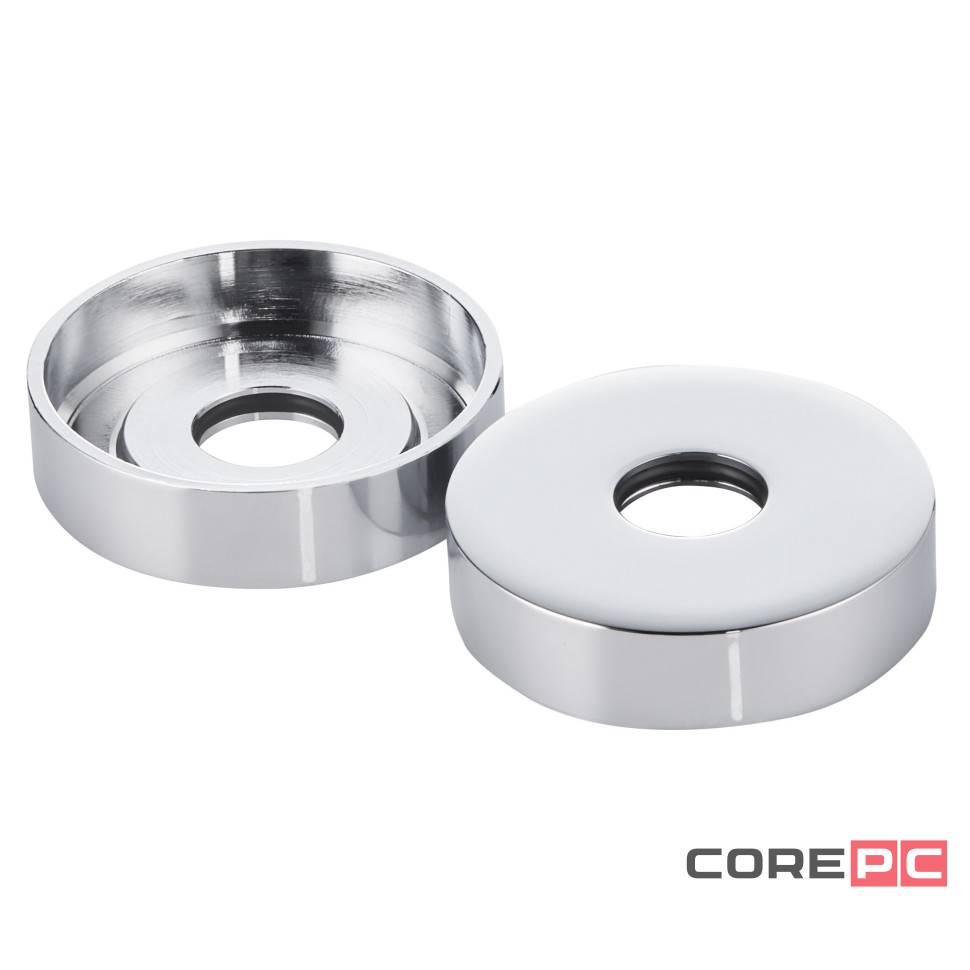 Набор термостатический для радиатора угловой Royal Thermo Design Pro 15 мм М30х1,5 (Хром)