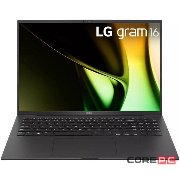 Ноутбук LG Gram 16 16Z90S-G.AAB5U1 (Ultra 7 155H/16GB/512GB SSD/16.0"/2560x1600/Intel Arc/Windows 11 Home) Черный