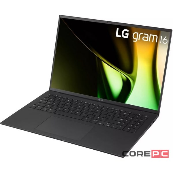 Ноутбук LG Gram 16 16Z90S-G.AAB5U1 (Ultra 7 155H/16GB/512GB SSD/16.0"/2560x1600/Intel Arc/Windows 11 Home) Черный