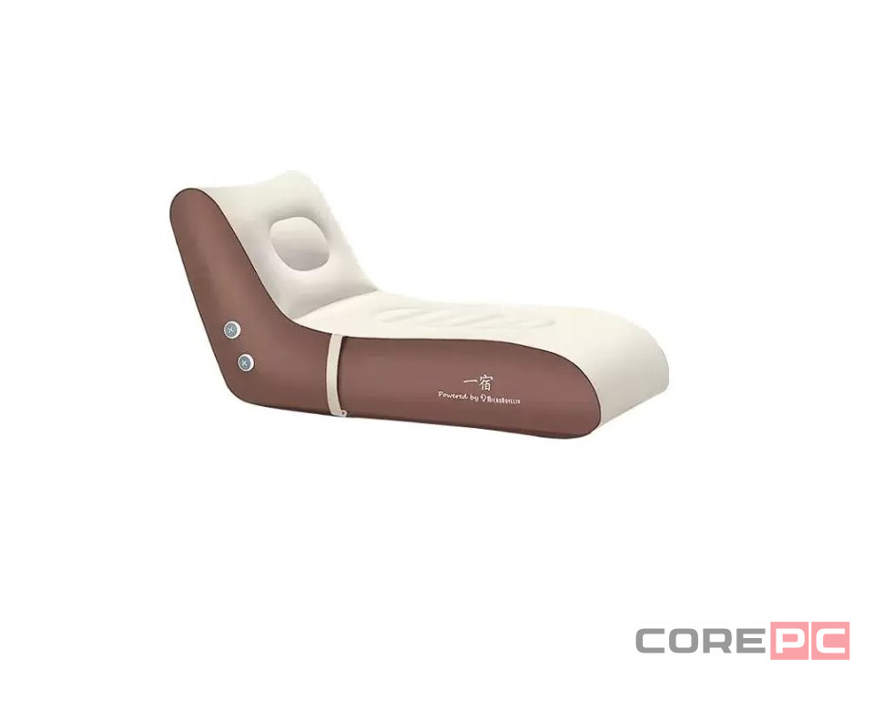 Надувной диван-шезлонг Xiaomi YIXIU PZ2-01 (автонадув, с клапаном) 160х80х78см бежевый