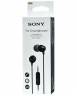 Стереонаушники Sony MDR-EX15AP с микрофоном черные