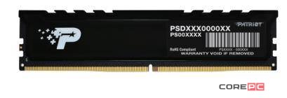 Оперативная память 24 Gb 5600 MHz PATRIOT SIGNATURE Premium (PSP524G560081H1)