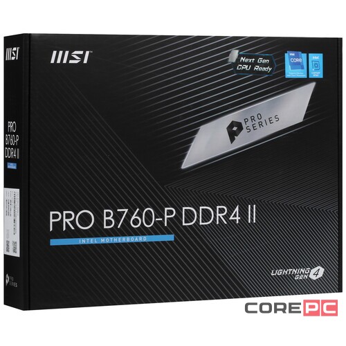 Материнская плата MSI PRO B760-P DDR4 II