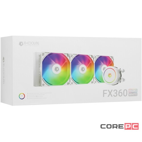 Система жидкостного охлаждения для процессора ID-COOLING FX360 ARGB White
