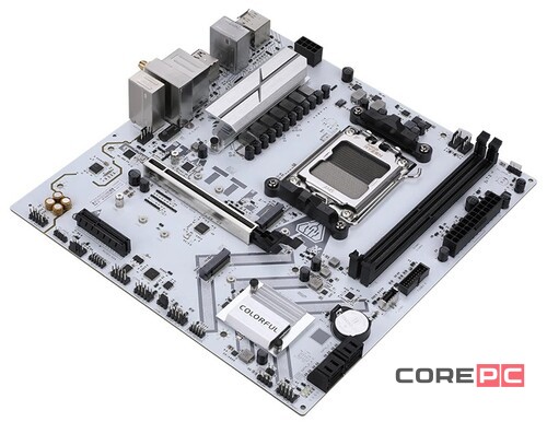 Материнская плата Colorful BATTLE-AX A620M-GHA WIFI V14 White