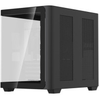 Компьютерный корпус Powercase Vision Micro M5B Curved Glass Black (CVMM5B-A3)