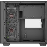 Компьютерный корпус Powercase Vision Micro M5B Curved Glass Black (CVMM5B-A3)