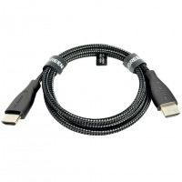 Кабель Ugreen HDMI-HDMI Cable with Carbon Fiber Jacket 1м черный