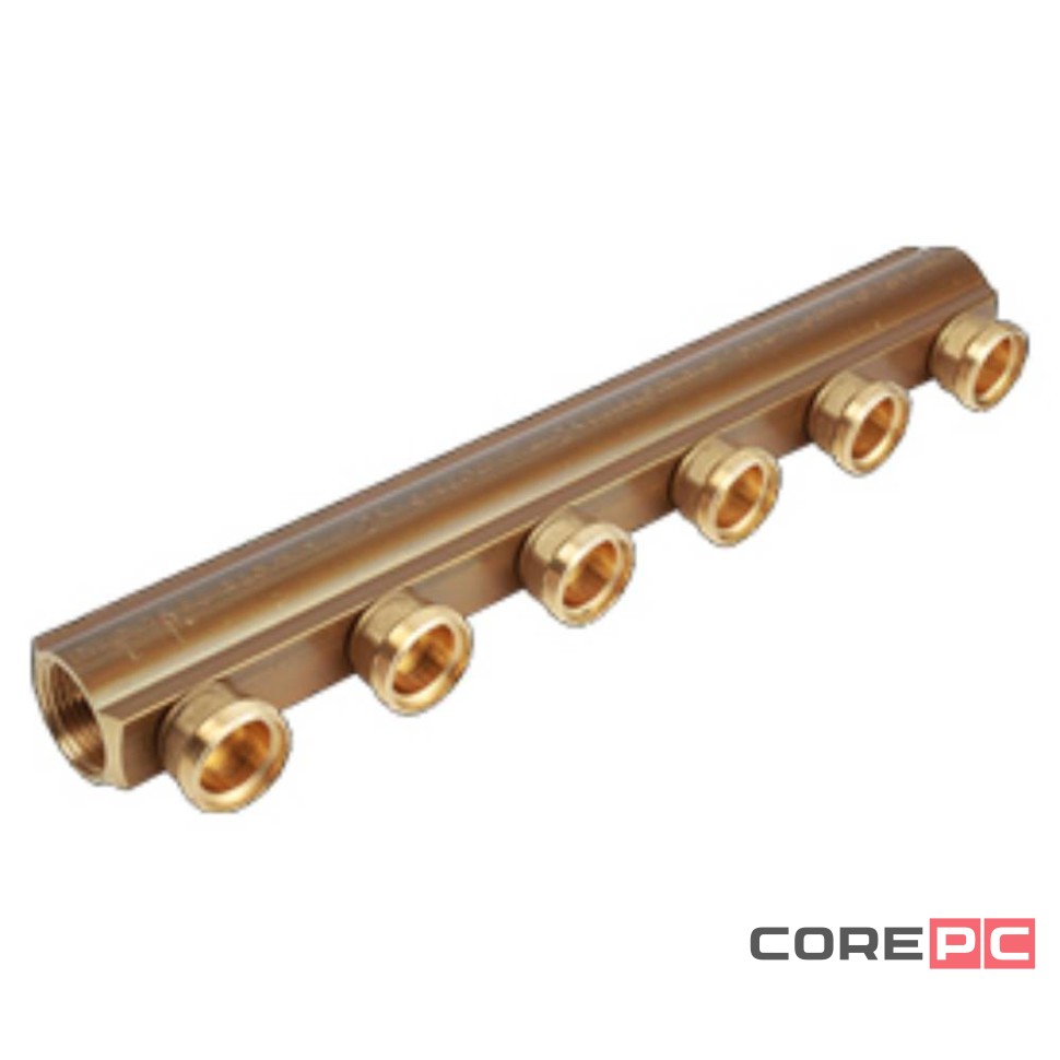 Коллектор Giacomini с отводами НР 1quot; x 18 /2, R551SY022