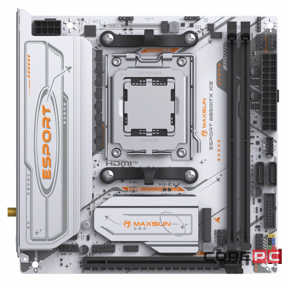 Материнская плата MaxSun MS-eSport B850ITX WIFI ICE (6940709661765)