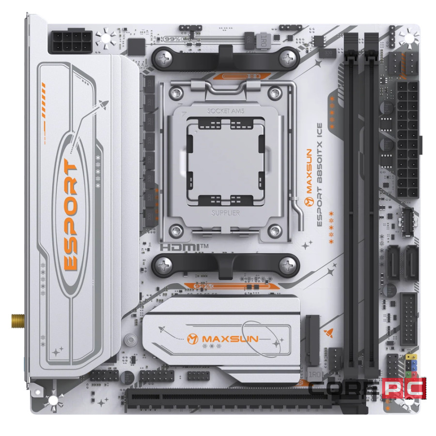 Материнская плата MaxSun MS-eSport B850ITX WIFI ICE (6940709661765)