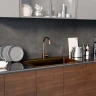 Смеситель для кухни MIXLINE МЛНС-0303Б/MLSS-0303BR, рычажное управление, цвет бронза