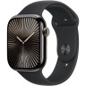 Apple Watch Series 10 46mm Slate Titanium Case with Midnight Sport Band (M/L)