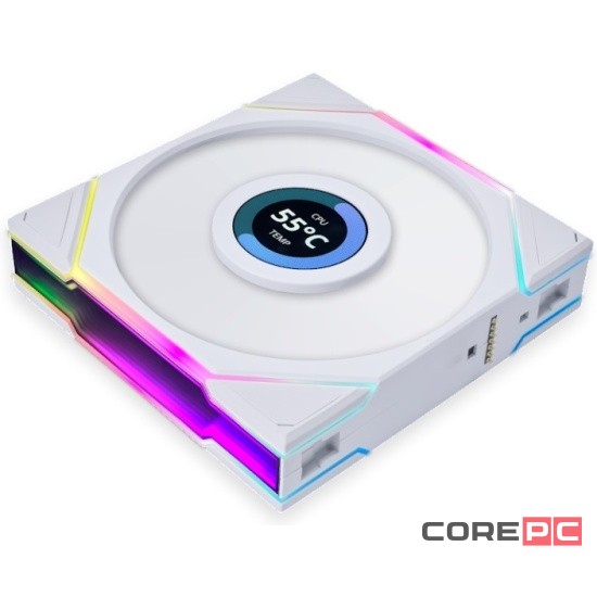 Комплект вентиляторов для корпуса Lian Li UNI FAN TL LCD 120 Reverse ARGB White (G99.12RTLLCD3W.R0)