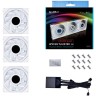 Комплект вентиляторов для корпуса Lian Li UNI FAN TL LCD 120 Reverse ARGB White (G99.12RTLLCD3W.R0)