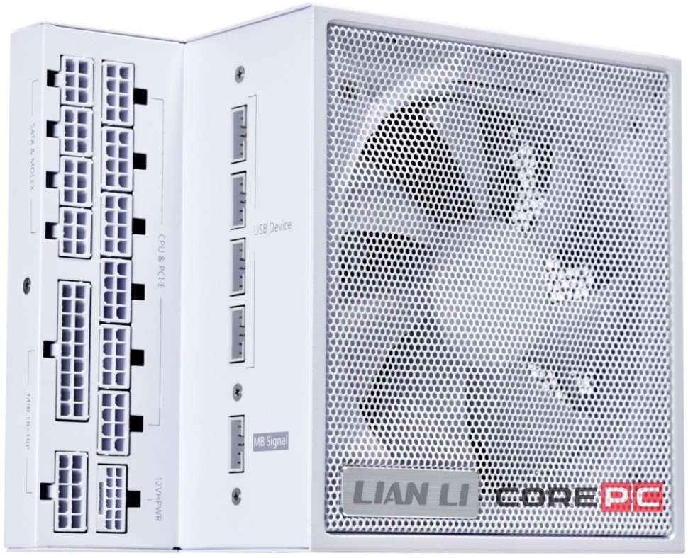 Блок питания Lian Li 850W EG0850 White (G9P.EG0850.WE00.RU) 16 Pin (PCIe 5.1 Connector Cable Details)