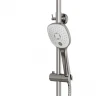 Душевая система MIXLINE 35к МЛ33-06(ML33-06) Сити излив лейка 3 поз. +лейкаТроп. душ белый/ХРОМ