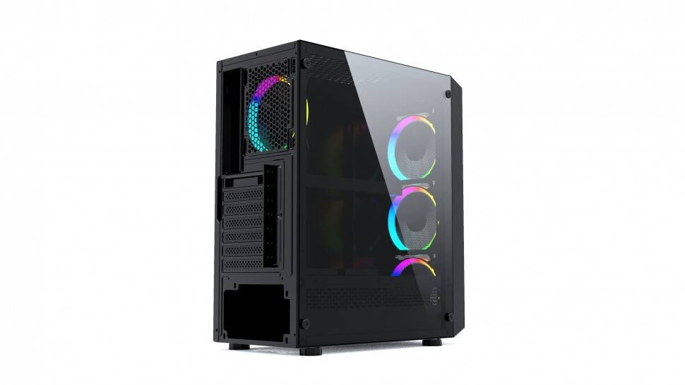 Компьютерный корпус Powercase MISTRAL Z4 MESH RGB CMIZB-R4