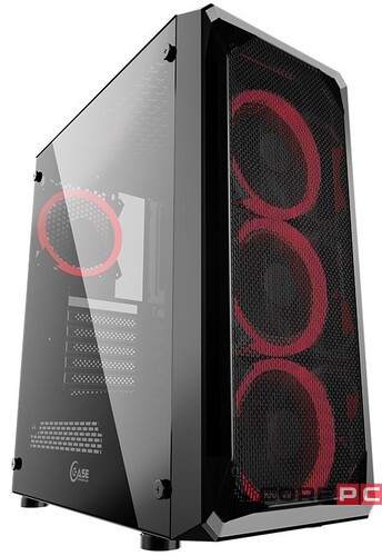 Компьютерный корпус Powercase MISTRAL Z4 MESH RGB CMIZB-R4